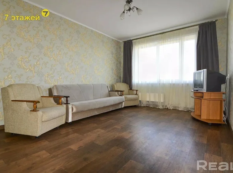 1 room apartment 38 m² Minsk, Belarus