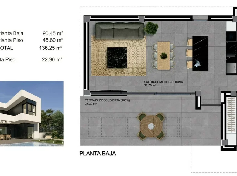 Casa 4 habitaciones 136 m² Rojales, España