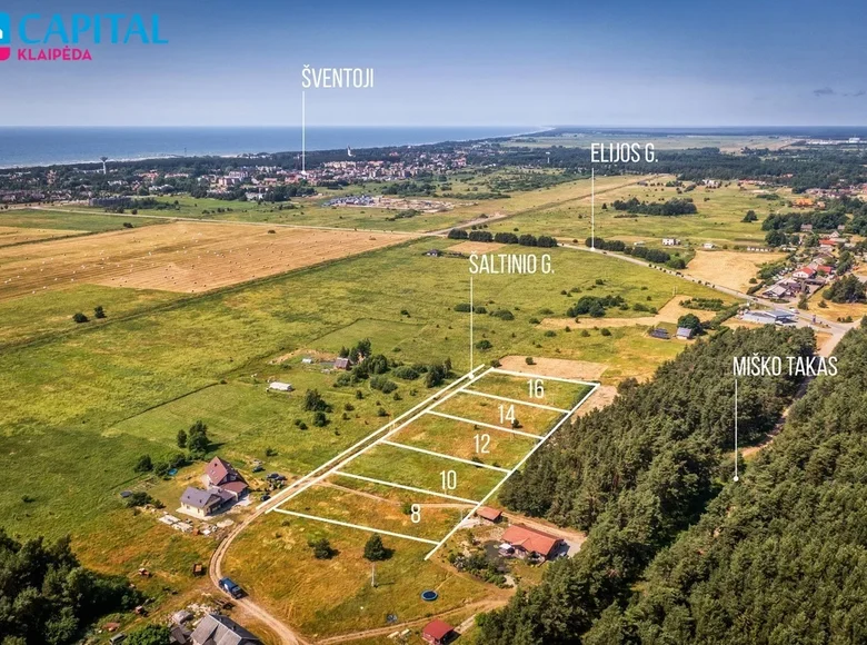 Grundstück  Polangen, Litauen