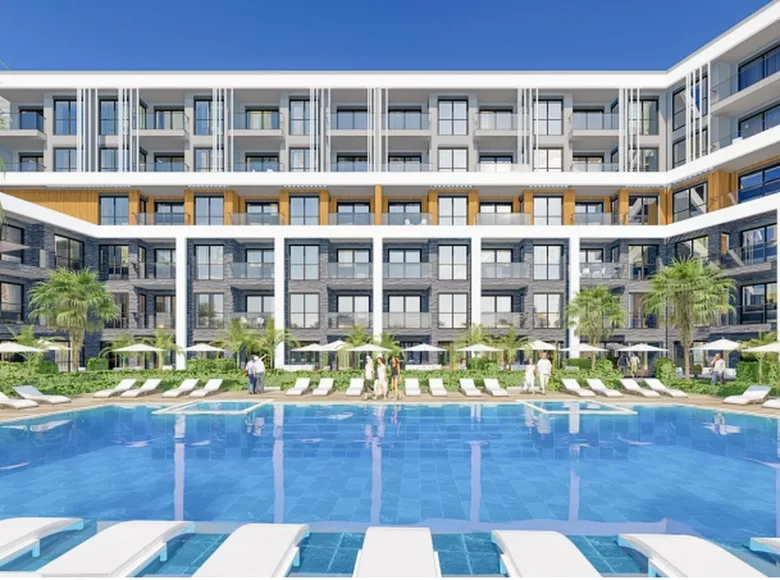 1 bedroom apartment 63 m² Mediterranean Region, Turkey