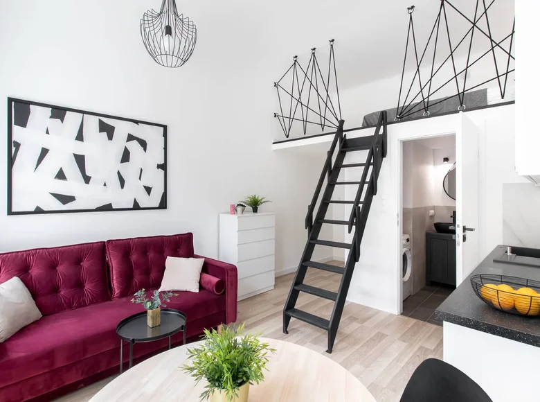 1 room studio apartment 29 m² in Warsaw, Poland