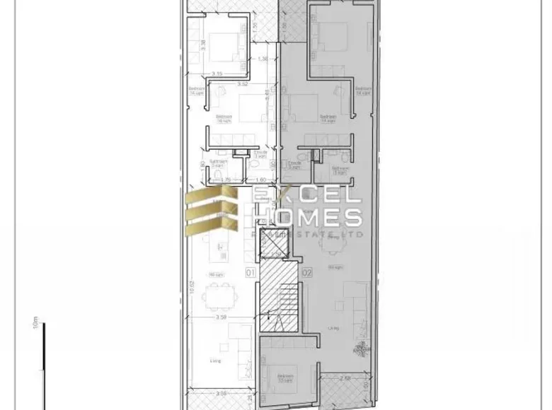 3 bedroom apartment  Gżira, Malta