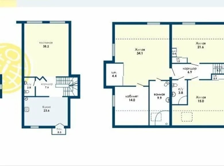 Apartamento 5 habitaciones 265 m² Minsk, Bielorrusia