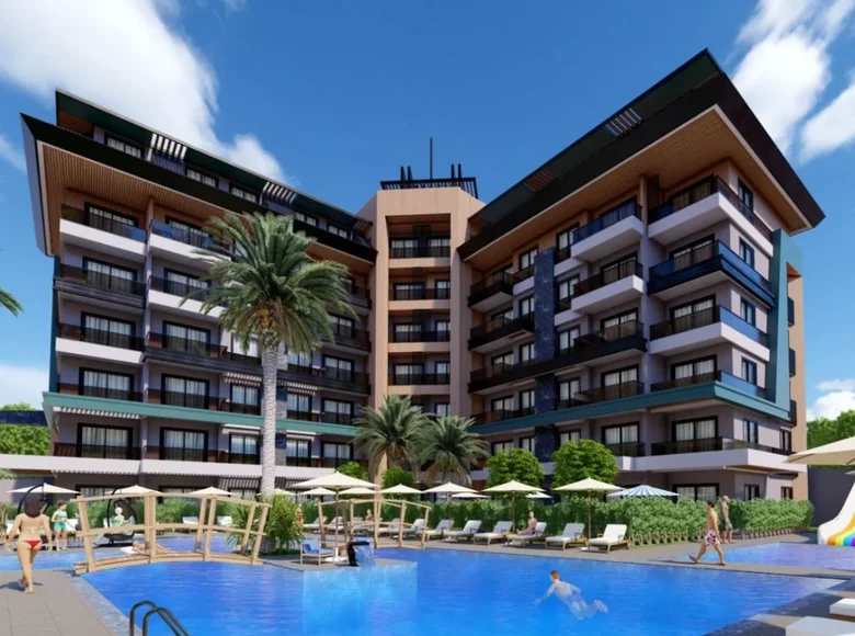 1 bedroom apartment 58 m² Kargicak, Turkey