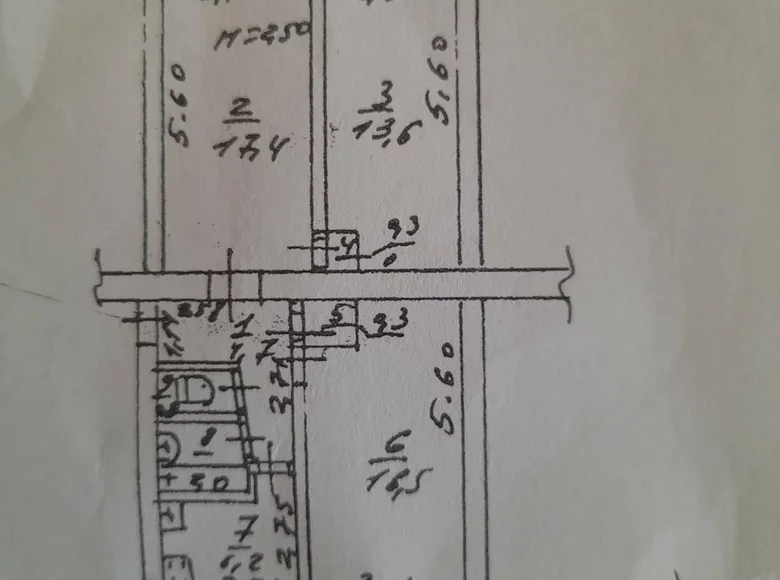 Квартира 3 комнаты 63 м² Одесса, Украина