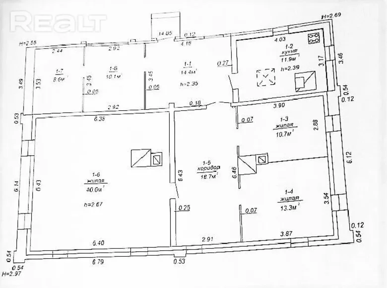 Działki 128 m² Krzywicze, Białoruś