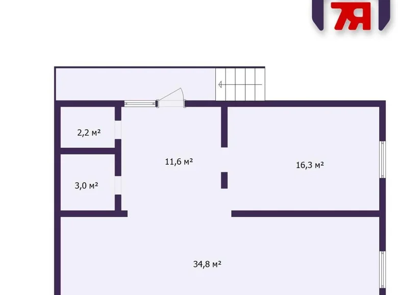 Casa 68 m² Dziarzynski siel ski Saviet, Bielorrusia