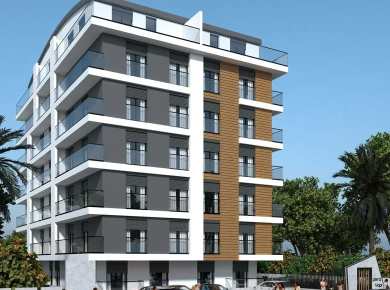 Mieszkanie 3 pokoi 75 m² Muratpasa, Turcja
