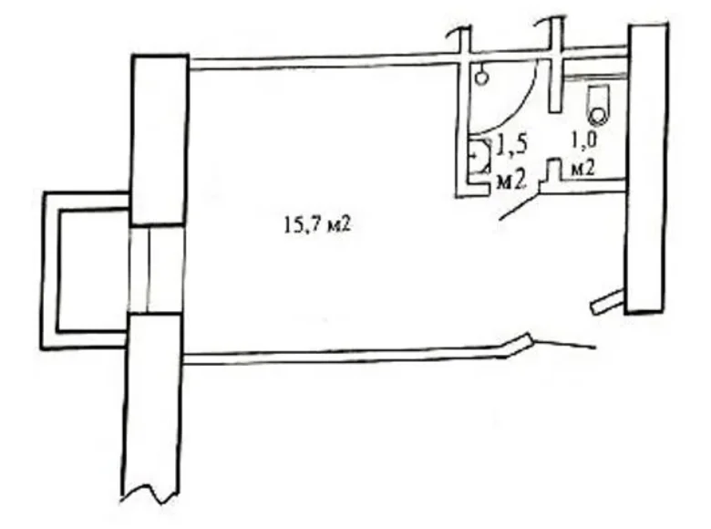 Büro 9 m² in Minsk, Weißrussland