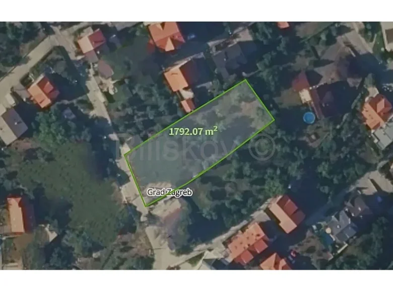 Land 1 792 m² Zagreb, Croatia