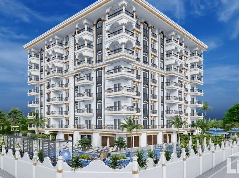 Apartamento 2 habitaciones 55 m² Alanya, Turquía