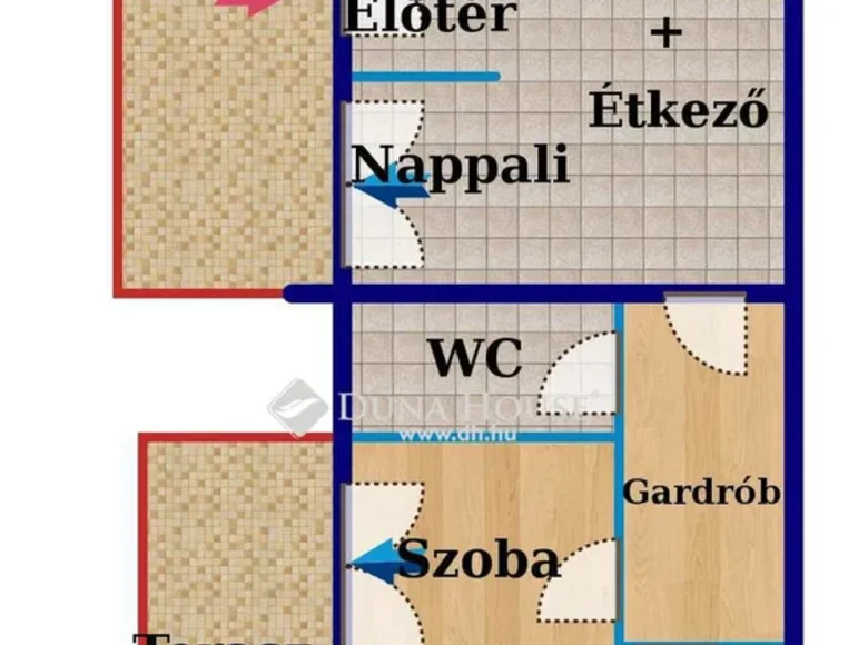 Apartment 78 m² Balatonfoldvar, Hungary