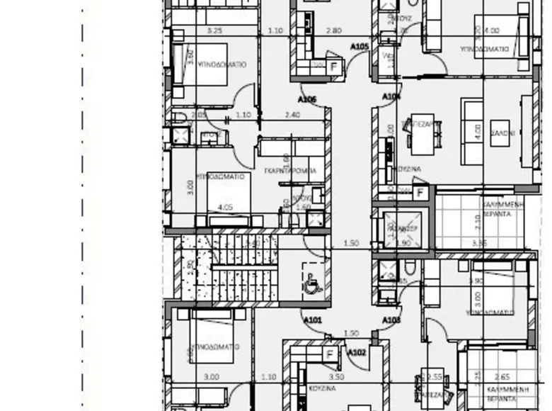 Apartamento 2 habitaciones 89 m² Athienou, Chipre