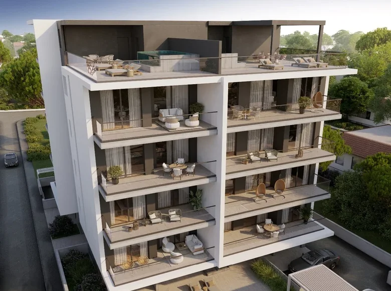 Penthouse 3 bedrooms 124 m² Germasogeia, Cyprus
