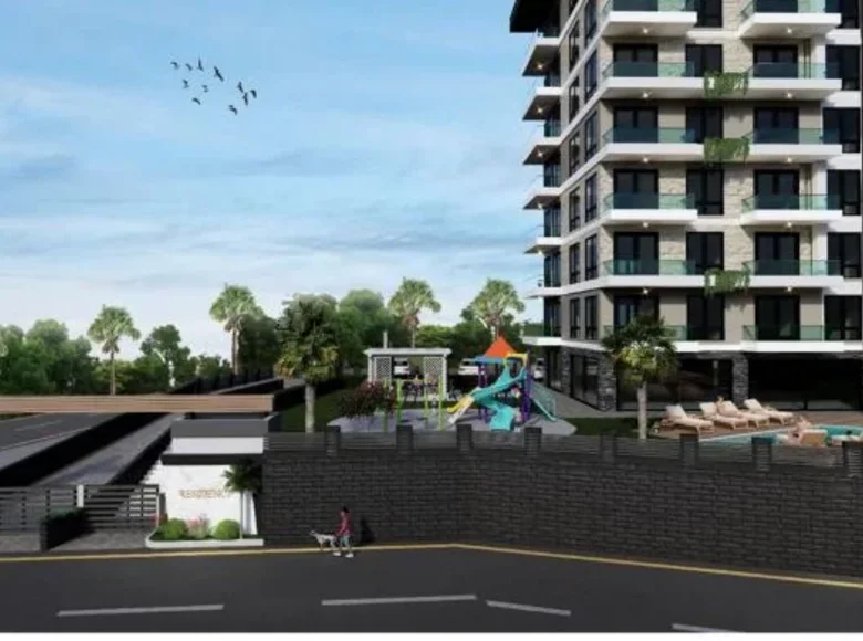 Квартира 1 спальня 63 м² Аланья, Турция