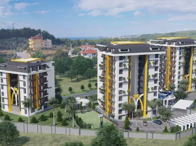 Apartamento 1 habitación 130 m² Avsallar, Turquía