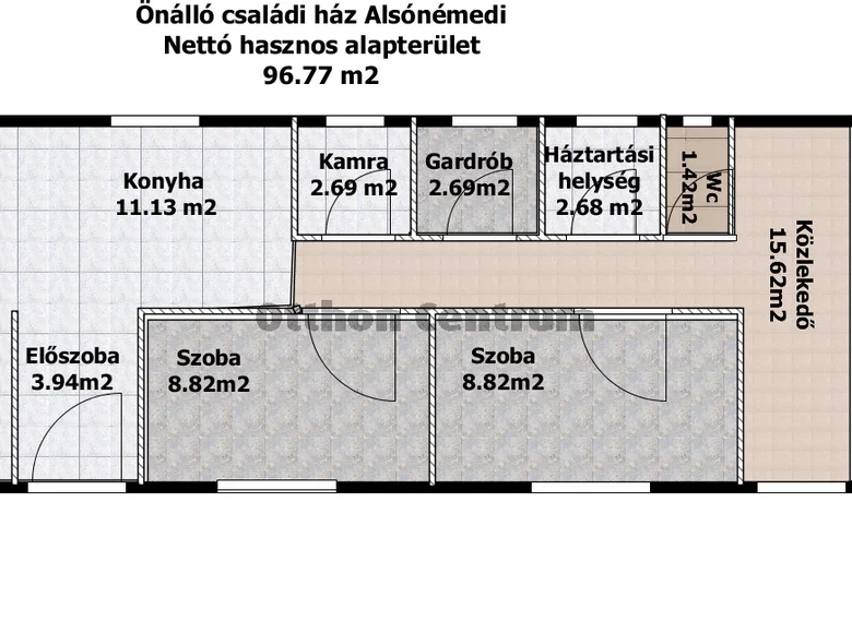 Casa 4 habitaciones 97 m² Alsonemedi, Hungría