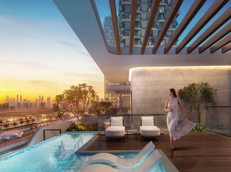 Mieszkanie 2 pokoi 77 m² Dubaj, Emiraty Arabskie