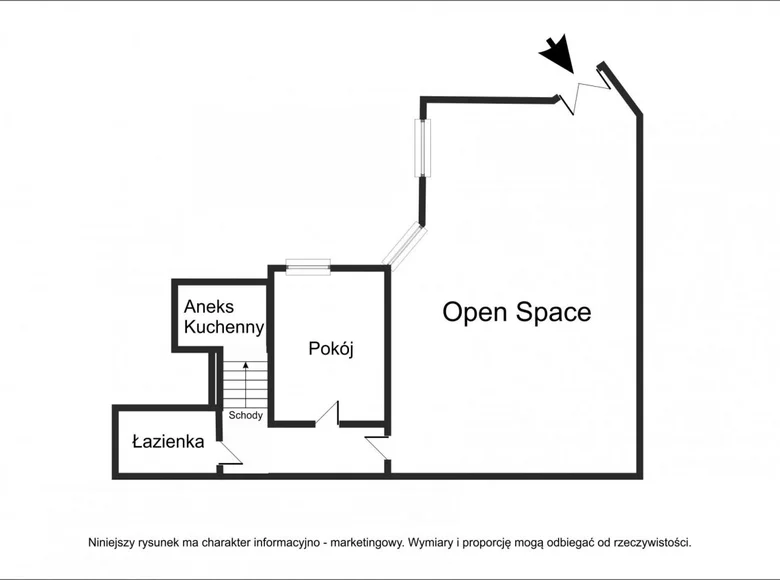 3 bedroom apartment 66 m² Warsaw, Poland