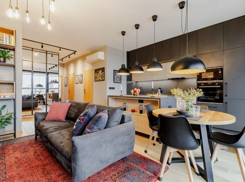 2 room apartment 58 m² in Warsaw, Poland