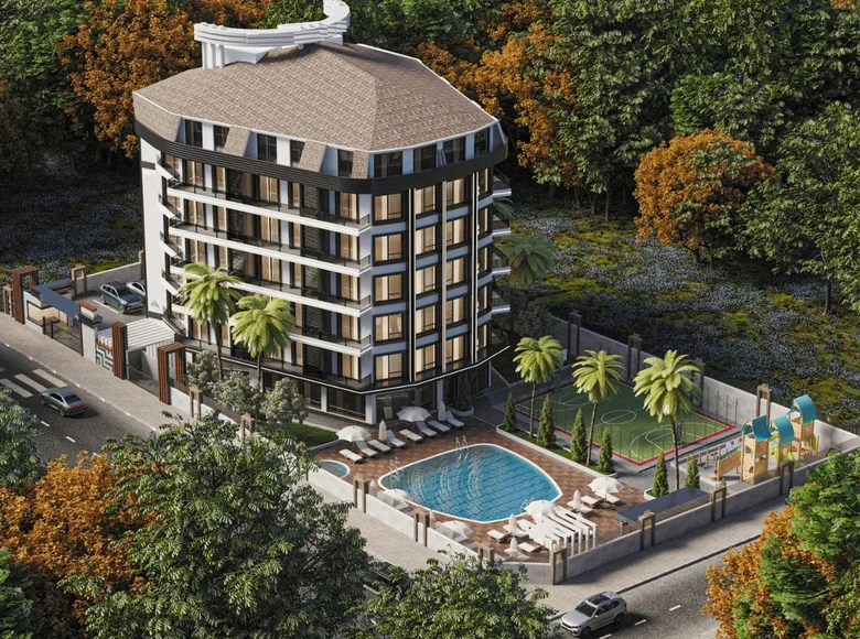 Apartamento 2 habitaciones 50 m² Kestel, Turquía