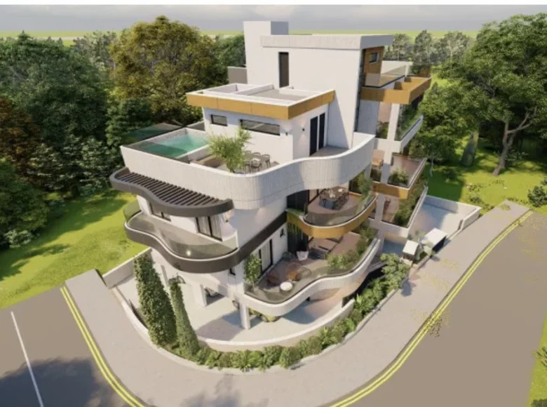 Penthouse z 2 sypialniami 76 m² Jermasoja, Cypr