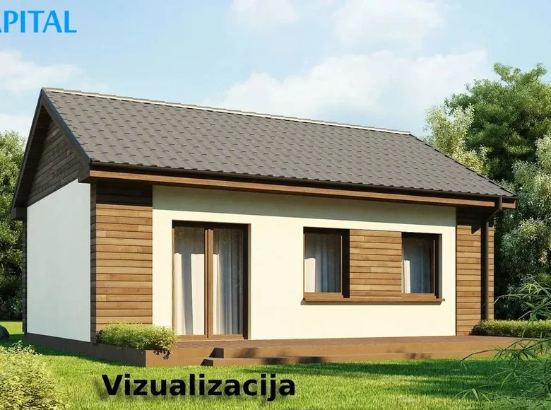 House 80 m² Naujatriobiai, Lithuania