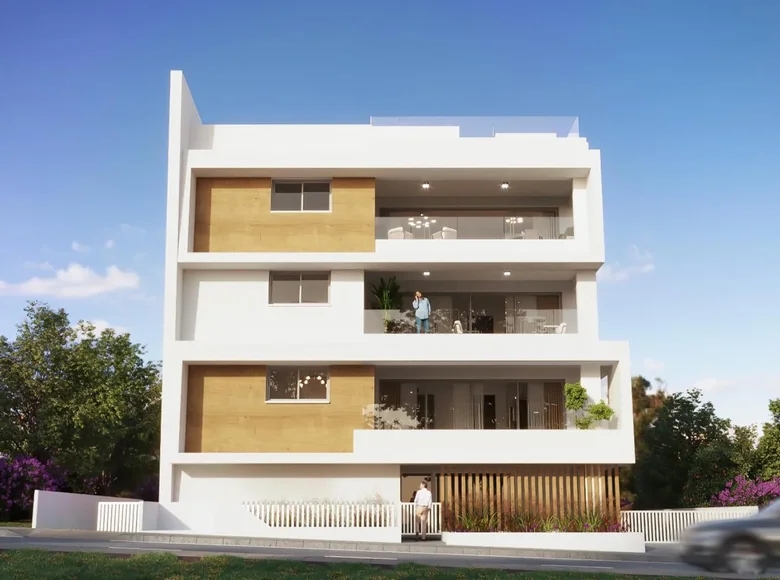 Квартира 2 спальни 80 м² Строволос, Кипр