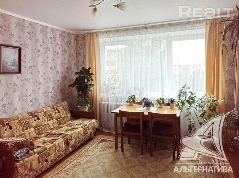 2 room apartment 49 m² Kamyanyets, Belarus