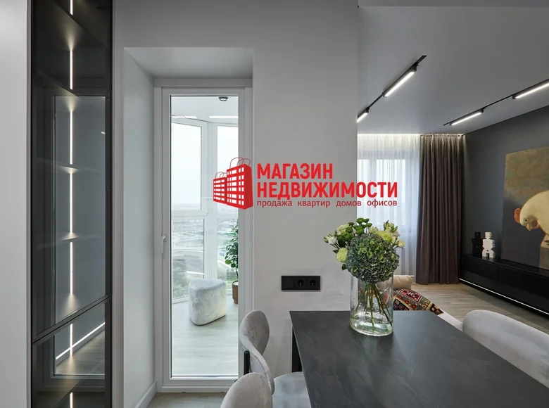 2 room apartment 59 m² Hrodna, Belarus