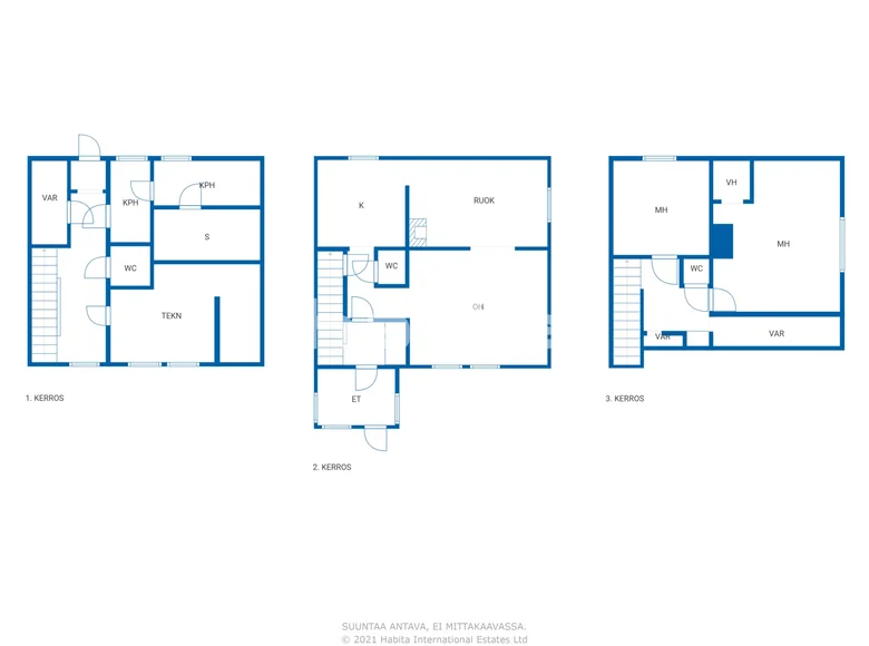 2 bedroom house 100 m² Tyry, Finland