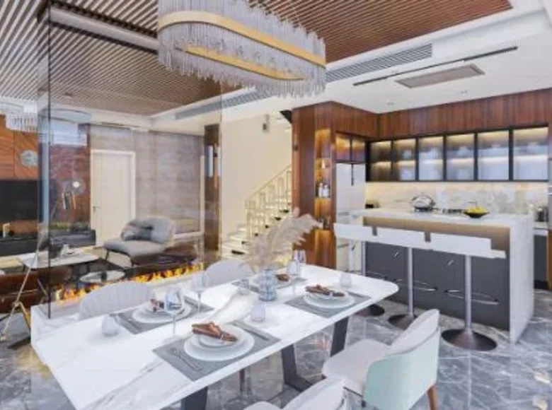 Szeregowiec 8 pokojów 292 m² Alanya, Turcja