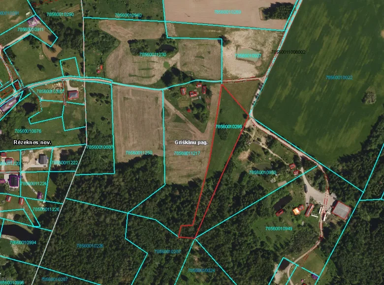 Atterrir 10 200 m² Luznavas pagasts, Lettonie