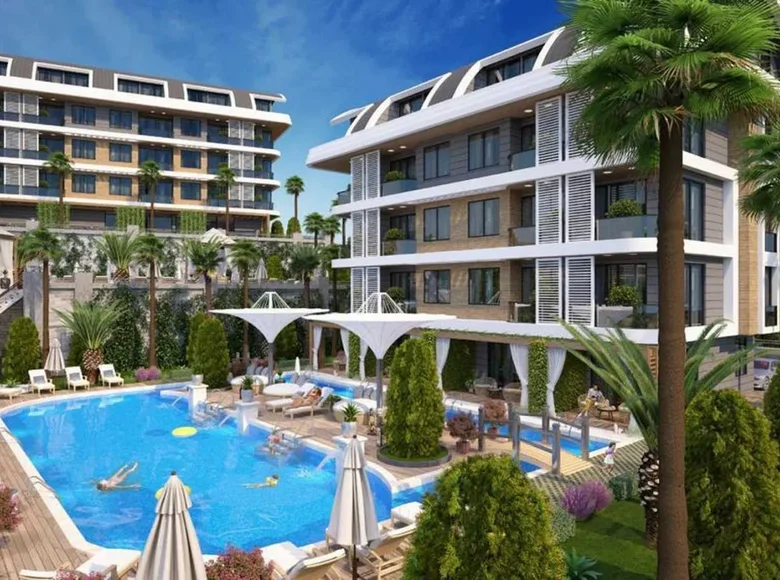 1 bedroom apartment 46 m² Kargicak, Turkey