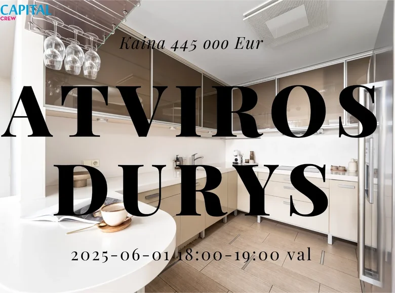 3 room apartment 119 m² Vilnius, Lithuania