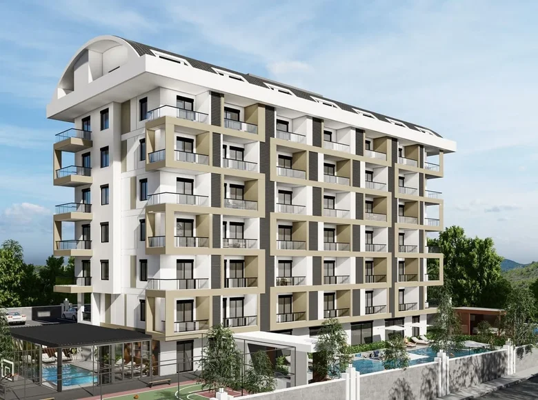 2 bedroom apartment 82 m² Gazipasa, Turkey