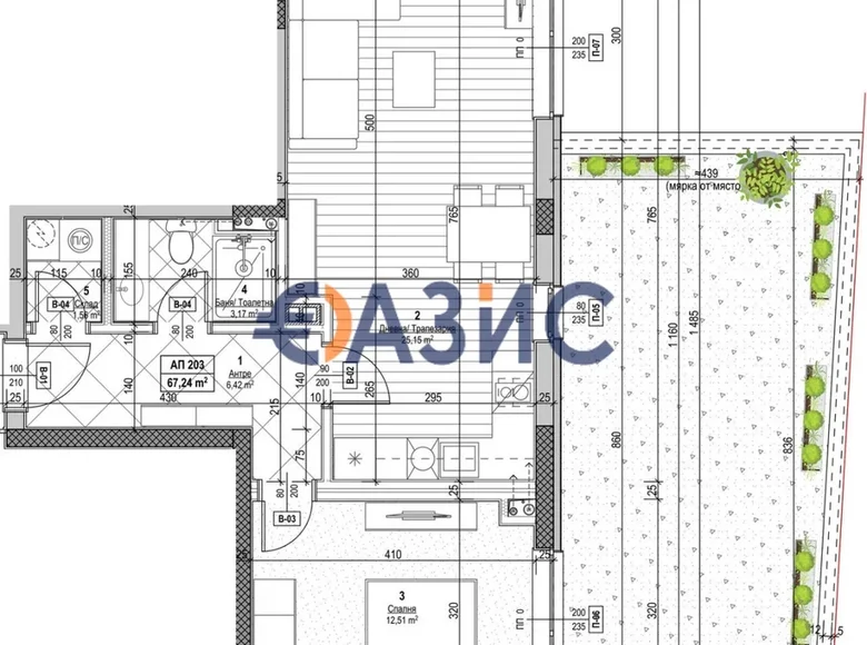 Appartement 2 chambres 112 m² Nessebar, Bulgarie