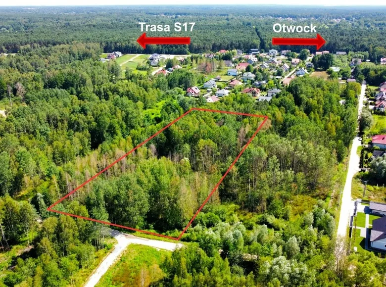 Land 1 room 7 600 m² Otwock, Poland