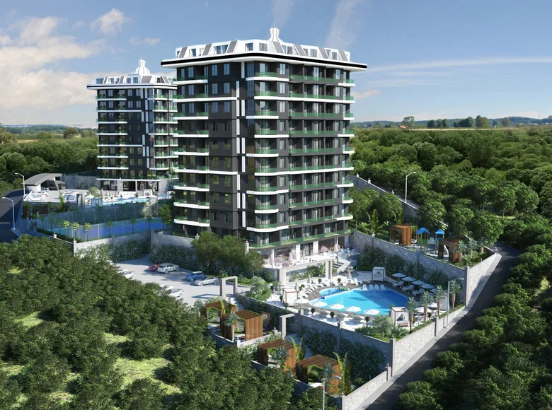 Apartamento 2 habitaciones 55 m² Alanya, Turquía