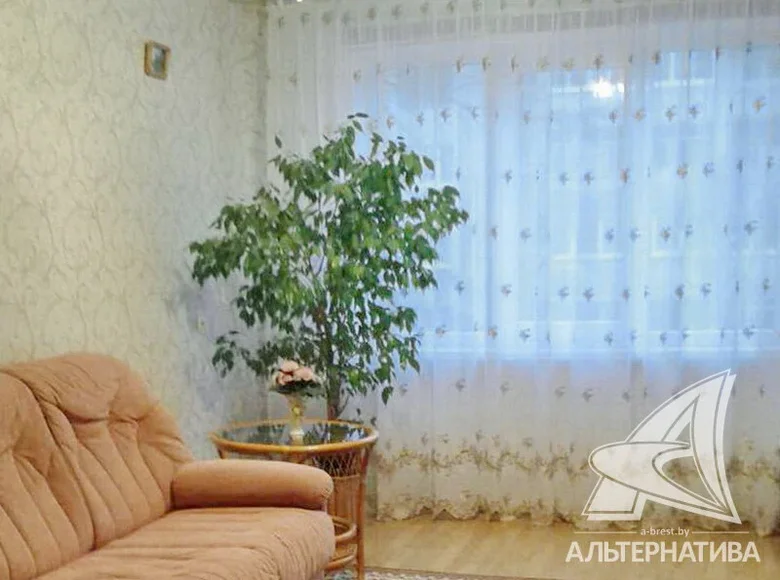2 room apartment 50 m² Brest, Belarus