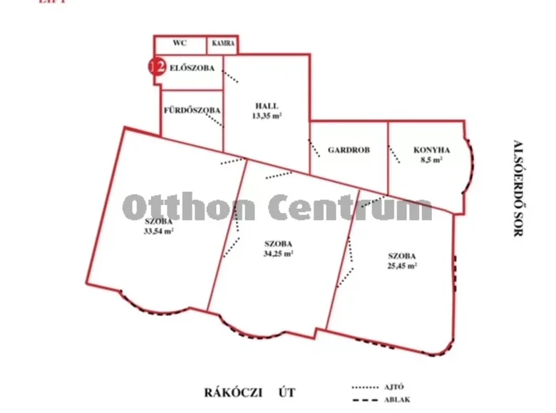 Квартира 4 комнаты 133 м² Будапешт, Венгрия