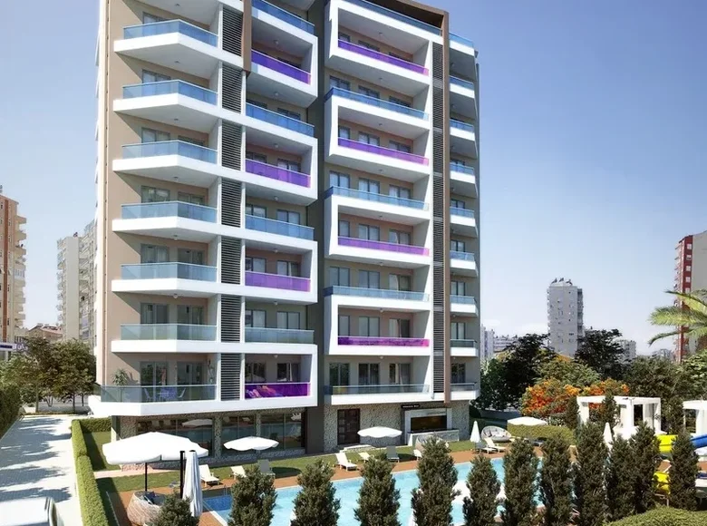 Apartamento 2 habitaciones 51 m² Avsallar, Turquía