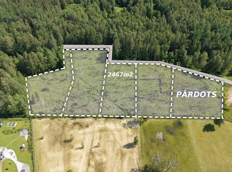 Land 2 467 m² Saulkrastu pagasts, Latvia