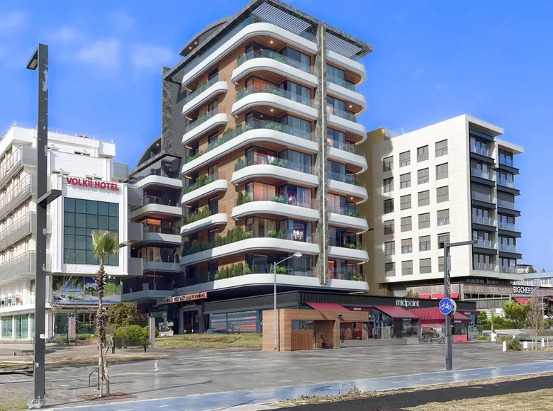 Mieszkanie 4 pokoi 120 m² Muratpasa, Turcja