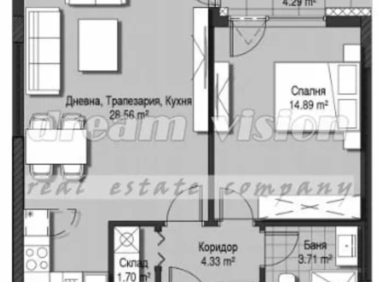 Wohnung 82 m² Rajon Losenez, Bulgarien