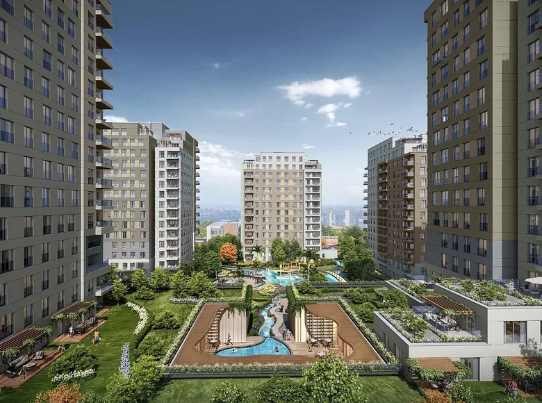 Apartamento 4 habitaciones 159 m² Kuecuekcekmece, Turquía