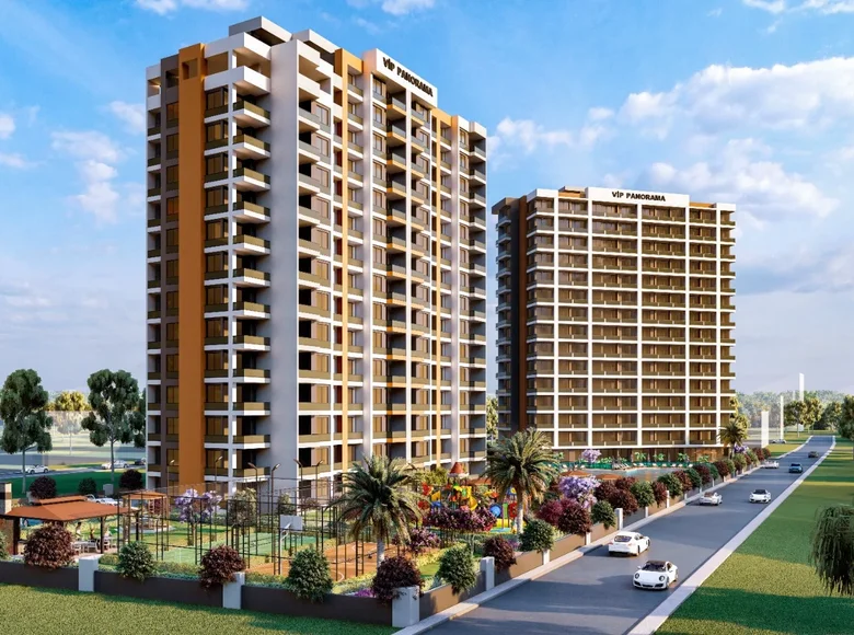 Wohnung 2 zimmer 57 m² Akdeniz, Türkei