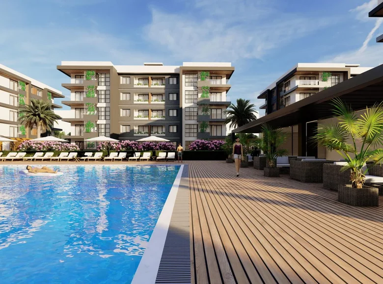 Квартира 4 спальни 100 м² Средиземноморский регион, Турция