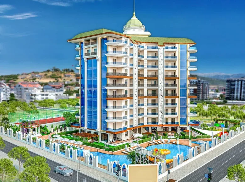 1 bedroom apartment  Gazipasa, Turkey