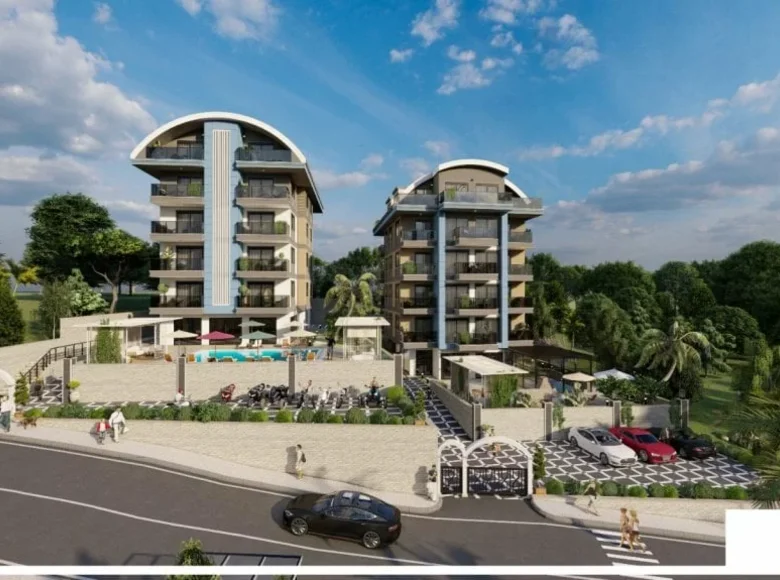 1 bedroom apartment 47 m² Alanya, Turkey